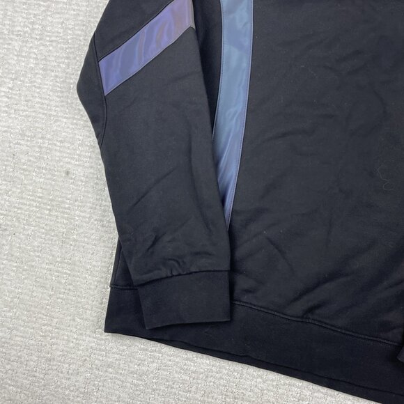 PROJECT X PARIS Sweater fleece Pullover Reflective Logo Black & Purple Men' XL - Picture 6 of 16